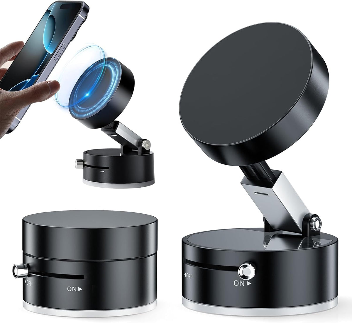 Mobile Magnetic Holder – Universal Magnetic Phone Mount for Car Dashboard, Desk & Home