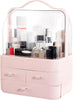 Acrylic Double-Sided Cosmetic Organizer – Transparent Makeup Storage Box for Lipstick, Skincare & Beauty Essentials