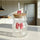 Cannes Butterfly Mug – 550ml Pyrex Glass Cup with 3D Butterfly Design, Straw & Bow Lid