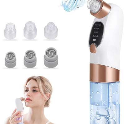 Super Micro Bubble Beauty Instrument – Electric Blackhead Remover & Facial Pore Cleaner with Vacuum Suction