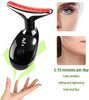 Digital Face & Neck Massager – 7 Color LED Light Therapy Skin Care Device for Facial Lifting & Neck Care