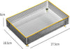 Desktop Perfume & Cosmetic Organizer Acrylic Tray – Transparent Makeup, Skincare & Vanity Storage Display Tray