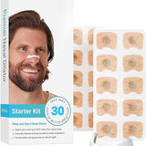Sleepco Nasal Dilator Starter Kit – 4 Sizes Reusable Nasal Airflow Dilators for Better Breathing & Comfortable Sleep
