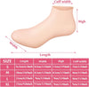 Silicone Moisturizing Foot Socks for Women – Soft Gel Heel Socks for Dry, Cracked Feet & Heel Care