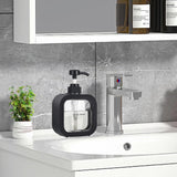 Premium Square Soap Dispenser 300ml – Refillable Liquid Soap Pump for Bathroom, Kitchen & Hand Wash