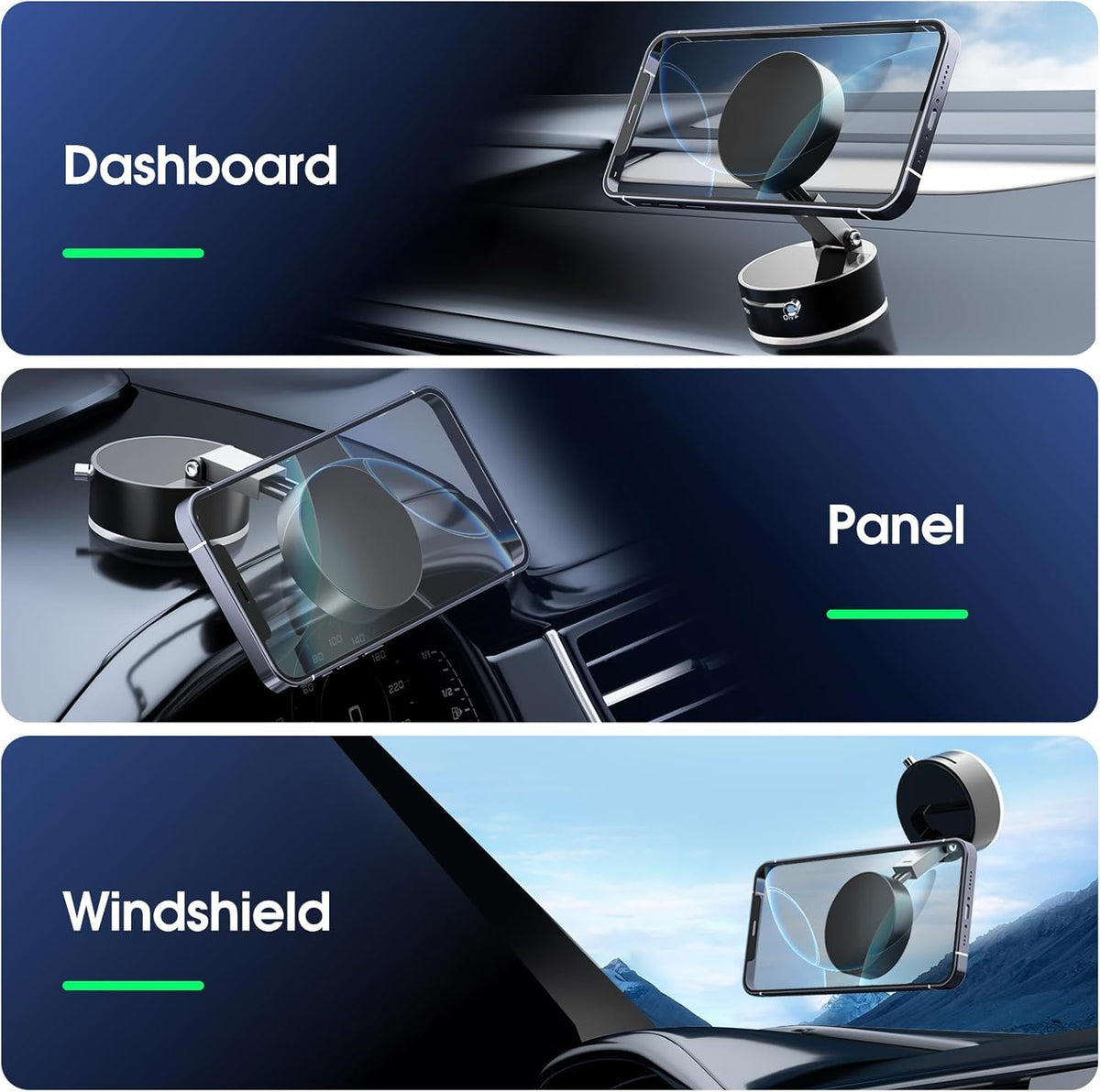 Mobile Magnetic Holder – Universal Magnetic Phone Mount for Car Dashboard, Desk & Home