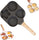 4-Hole Non-Stick Egg Frying Pan – 4 Section Omelet & Egg Skillet with Handle for Gas & Induction Stove