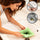 Magnetic Corner Sink Drain Basket – Kitchen Sink Strainer Basket for Food Scraps, Sponge & Sink Organization