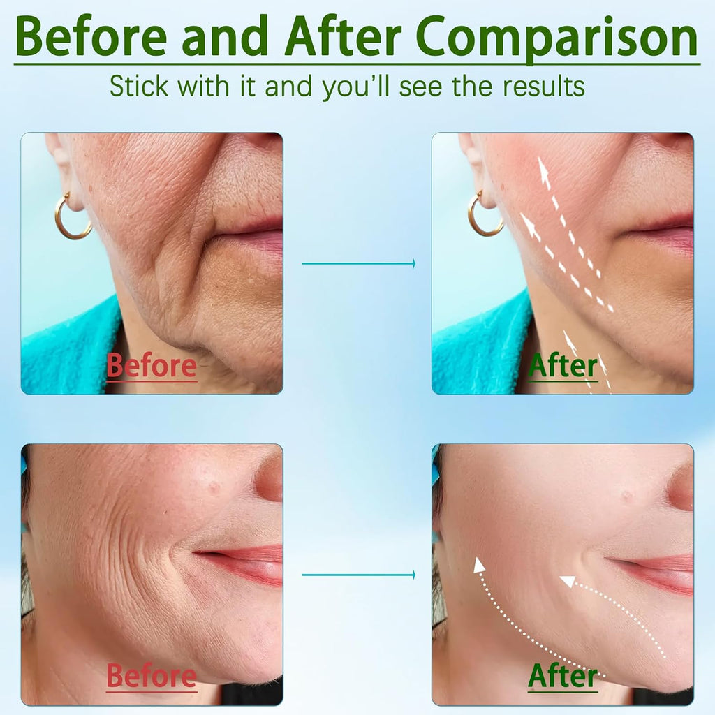 Digital Face & Neck Massager – 7 Color LED Light Therapy Skin Care Device for Facial Lifting & Neck Care