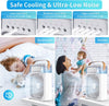 Humidifier Mist Fan – 10 Inch Jumbo Plug & Play Portable Cooling Fan with Mist Spray