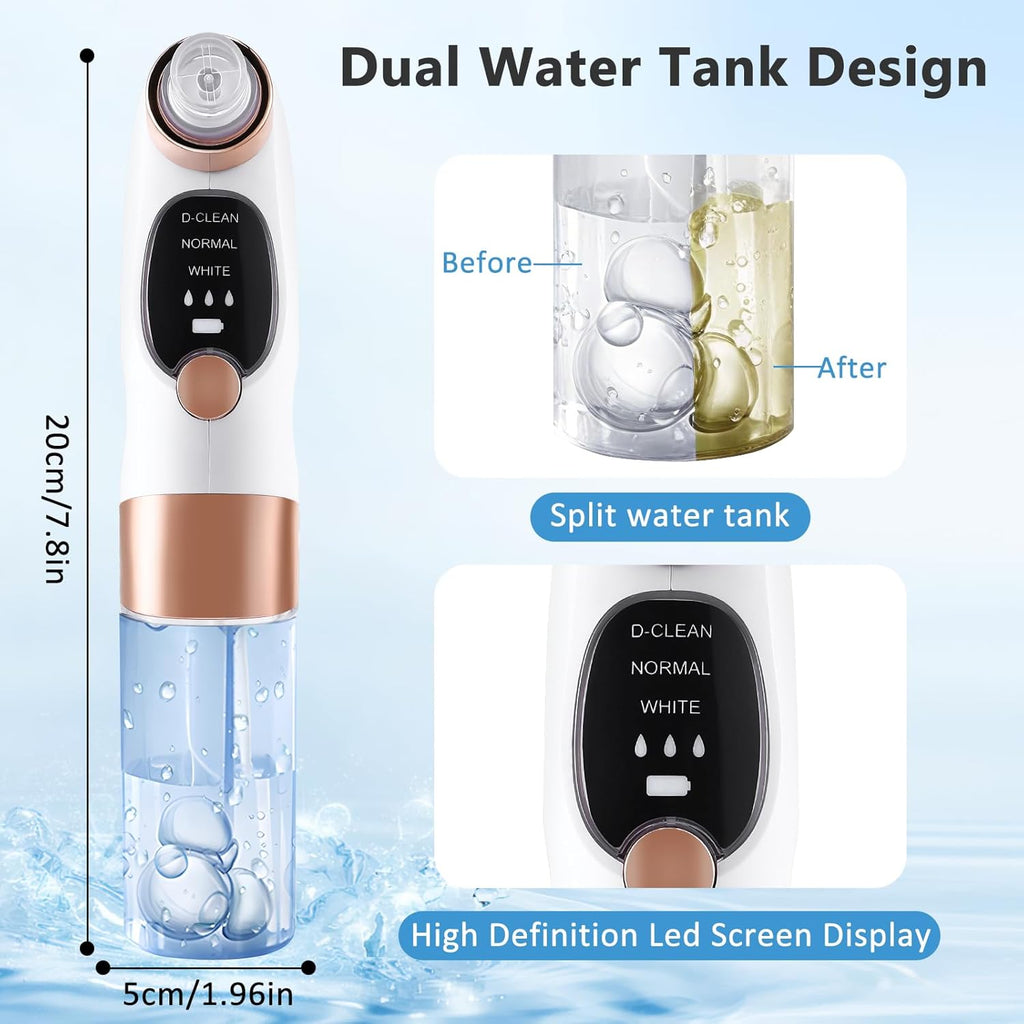 Super Micro Bubble Beauty Instrument – Electric Blackhead Remover & Facial Pore Cleaner with Vacuum Suction