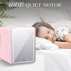 4L Vanity Mirror LED Portable Mini Fridge – Makeup & Skincare Refrigerator with LED Mirror for Bedroom, Office & Car
