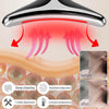 Digital Face & Neck Massager – 7 Color LED Light Therapy Skin Care Device for Facial Lifting & Neck Care