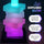 Triangle Cube Atmosphere Rechargeable LED Lamp – Multi-Color RGB Night Light with Touch Control & USB Charging