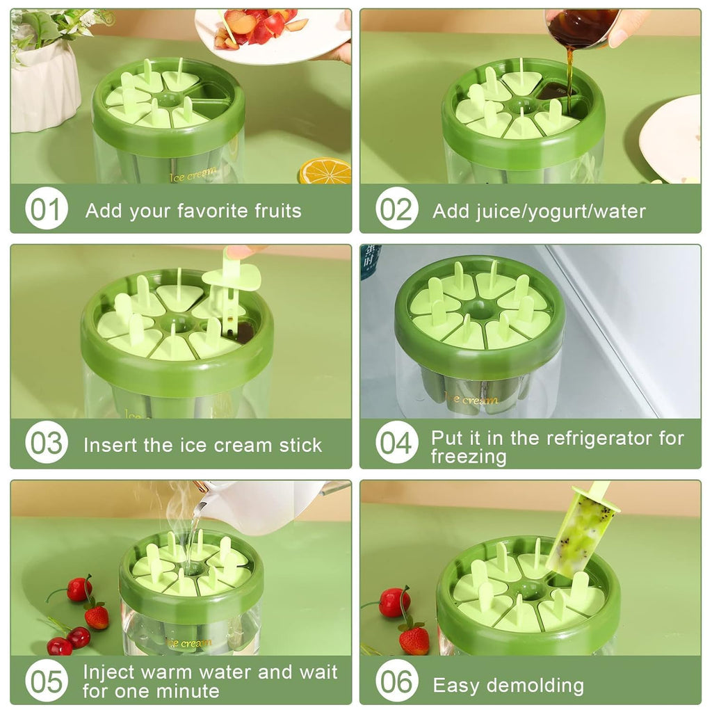 Big Size Ice Cream Maker – DIY Homemade Ice Cream, Frozen Yogurt & Sorbet Maker