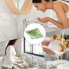 Magnetic Corner Sink Drain Basket – Kitchen Sink Strainer Basket for Food Scraps, Sponge & Sink Organization