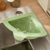 Magnetic Corner Sink Drain Basket – Kitchen Sink Strainer Basket for Food Scraps, Sponge & Sink Organization