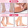 Silicone Moisturizing Foot Socks for Women – Soft Gel Heel Socks for Dry, Cracked Feet & Heel Care