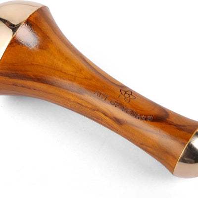 Kansa Massager – Traditional Bronze Face Massage Tool for Facial Relaxation & Skincare Routine