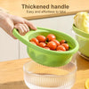 Plastic Drain Basket – Multipurpose Kitchen Sink Strainer & Fruit Vegetable Washing Basket