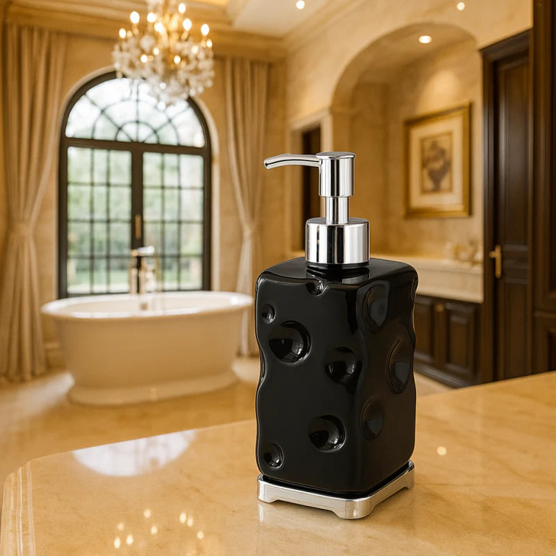 Hand Soap Dispenser – Refillable Liquid Soap Pump Bottle for Bathroom, Kitchen & Wash Basin