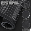 Shortcut Mouse Pad – Keyboard Shortcut Desk Mat for Windows, Office, Study & Gaming