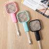 USB Rechargeable Mosquito Swatter Trap – Portable Electric Insect Racket with Mosquito Killer Light (Box Packing)