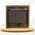 Wooden Umrah Saving Box – 280 Days Savings Plan | Islamic Halal Money Saving Box for Hajj & Umrah (Non-Assemble)