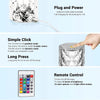 Rechargeable Rose Diamond Table Lamp – 16 RGB Color LED Crystal Lamp with Wireless Remote & Touch Control