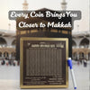 Wooden Umrah Saving Box – 280 Days Savings Plan | Islamic Halal Money Saving Box for Hajj & Umrah (Non-Assemble)