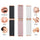 2-in-1 Flawless Facial Hair Remover & Eyebrow Trimmer | USB Rechargeable, Painless & Portable | Black