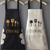 Unisex Sleeveless Waterproof Apron – Oilproof Easy Wipe Kitchen Apron for Cooking, Cleaning & Household Tasks