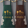 Unisex Sleeveless Waterproof Apron – Oilproof Easy Wipe Kitchen Apron for Cooking, Cleaning & Household Tasks