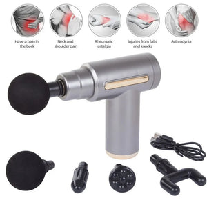 Rechargeable Fascia Massage Gun – Professional Deep Tissue Muscle Massager for Neck, Back, Shoulders & Body
