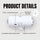 LED Night Light with Motion Sensor | Rechargeable Wireless Wall Lamp | Dimmable Smart Night Light | Magnetic Indoor & Outdoor Wall Light