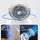 Oscillating Desktop Circulating Fan FT-905 | Rechargeable Mini Table Fan with LED Display & 3 Speeds