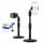 Adjustable Mobile Phone Stand with Flexible Gooseneck Arm | For Recording, Live Streaming & Video Calls | Stable Desk Mount Stand