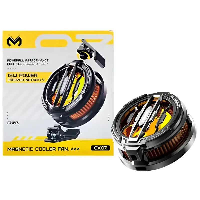 MEMO CX07  Mobile Cooling Fan 15W |a Semiconductor Phone Cooler for Gaming | Magnetic Mobile Radiator for Android & iPhone