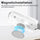 LED Night Light with Motion Sensor | Rechargeable Wireless Wall Lamp | Dimmable Smart Night Light | Magnetic Indoor & Outdoor Wall Light