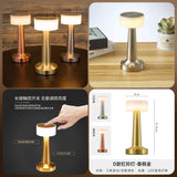 LED Table Lamp – Rechargeable Cordless Desk Lamp with Touch Control, 3 Color Dimmable Light for Bedroom, Office & Study