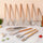 12 PCS Silicone Kitchen Utensil Set – Non-Stick Cooking Spoon Set with Wooden Handles & Utensil Holder
