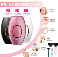 IPL Hair Removal Handheld Device Kit – At-Home IPL Hair Reduction Device for Face, Body, Underarms & Bikini