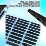 10 PCS Mobile Phone Dustproof Speaker Mesh Stickers – Universal Anti-Dust Protection Net for Smartphone Speakers & Charging Ports