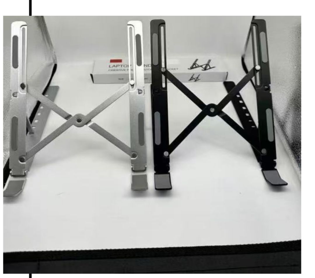 Portable Laptop Stand – Adjustable Foldable Aluminum Laptop Holder for Desk, Office, Home & Travel