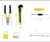 8 PCS Professional Tool Set with Storage Box – Multi-Purpose Household Repair Hand Tool Kit