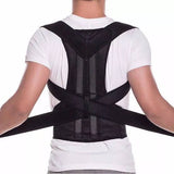 Back Posture Corrector Belt with Metal Support Rods – Adjustable Back & Shoulder Support Brace for Men & Women
