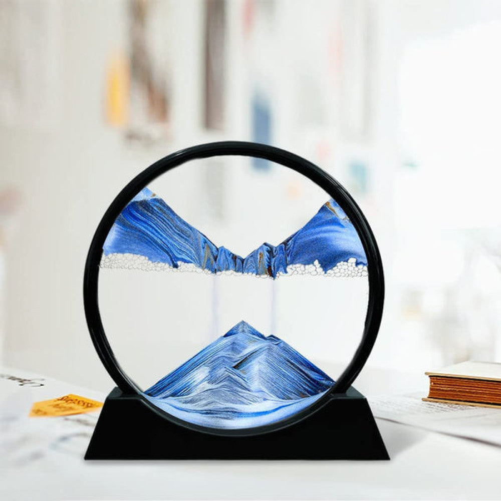 3D Moving Sand Art Lamp | Flowing Sand Painting LED Lamp