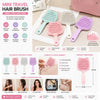 Fluffy Detangling Hair Brush – Anti-Tangle Scalp Massage Hair Brush for Wet & Dry Hair