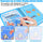 Magic Water Coloring Book with Magic Water Pen – Reusable Painting, Drawing & Doodle Activity Book for Kids