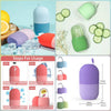Silicone Face Ice Roller – Reusable Facial Ice Massage Roller for Skin Care, Puffiness & Cooling Therapy